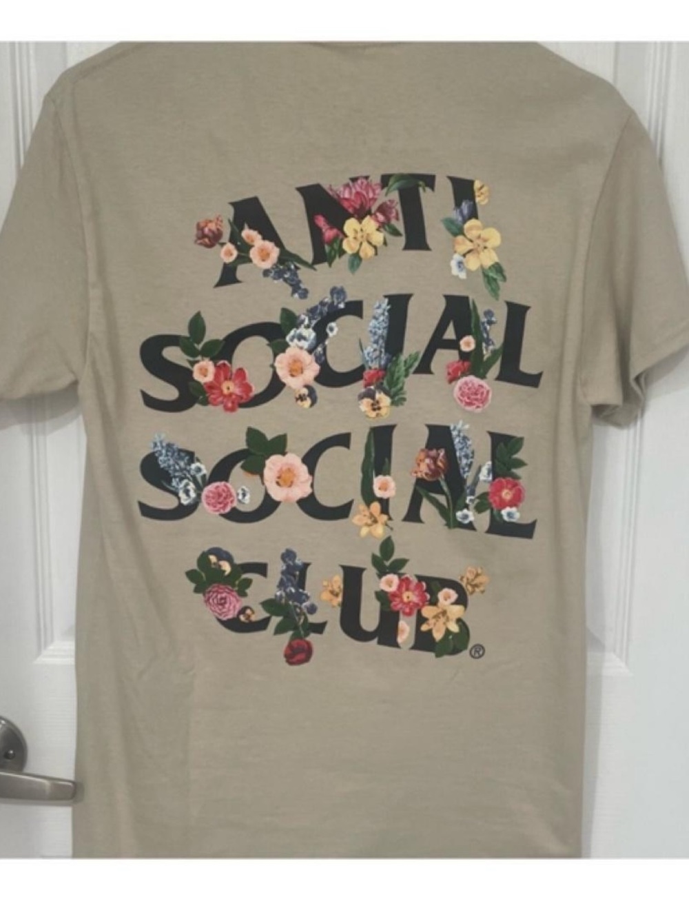 Anti Social Social Club Floral T-Shirt